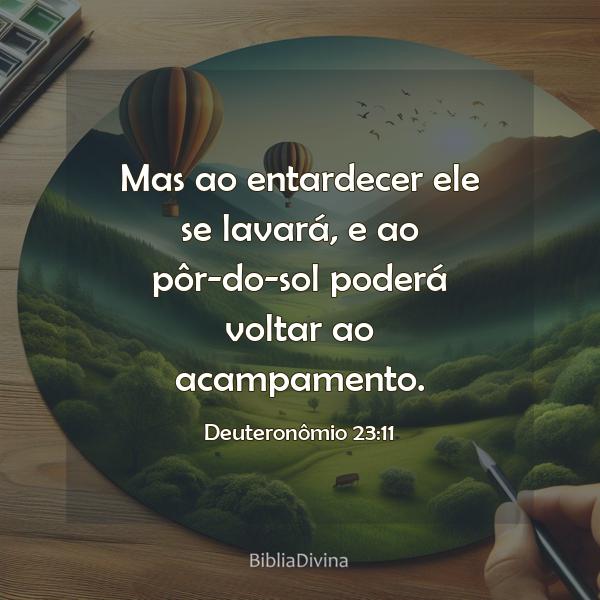 Deuteronômio 23:11