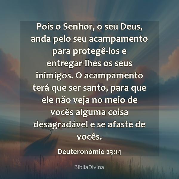 Deuteronômio 23:14