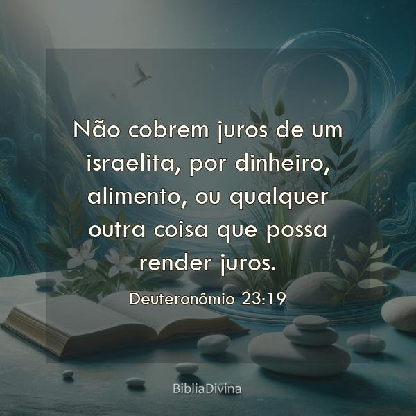 Deuteronômio 23:19