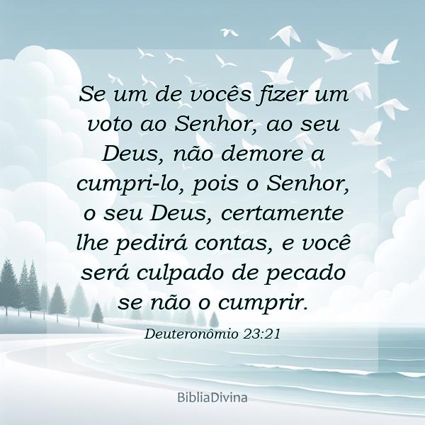 Deuteronômio 23:21