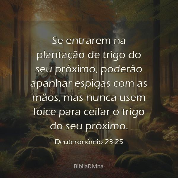 Deuteronômio 23:25