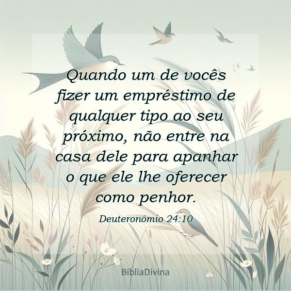 Deuteronômio 24:10