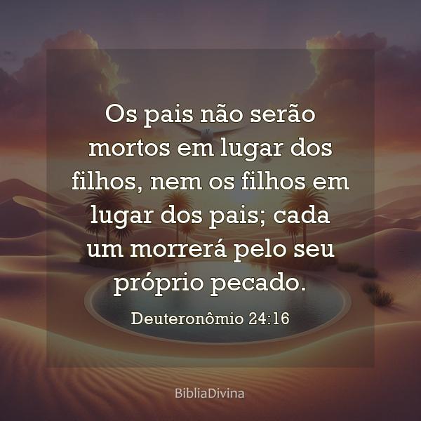 Deuteronômio 24:16