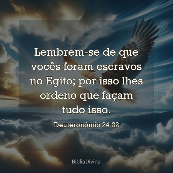 Deuteronômio 24:22