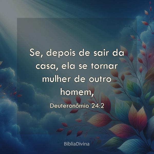 Deuteronômio 24:2