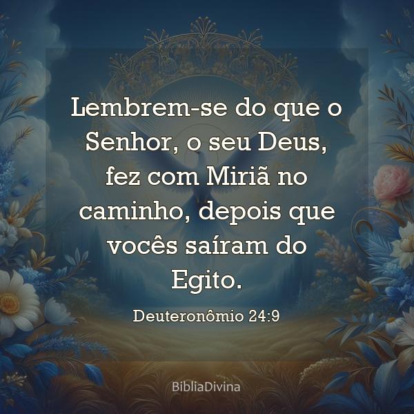 Deuteronômio 24:9