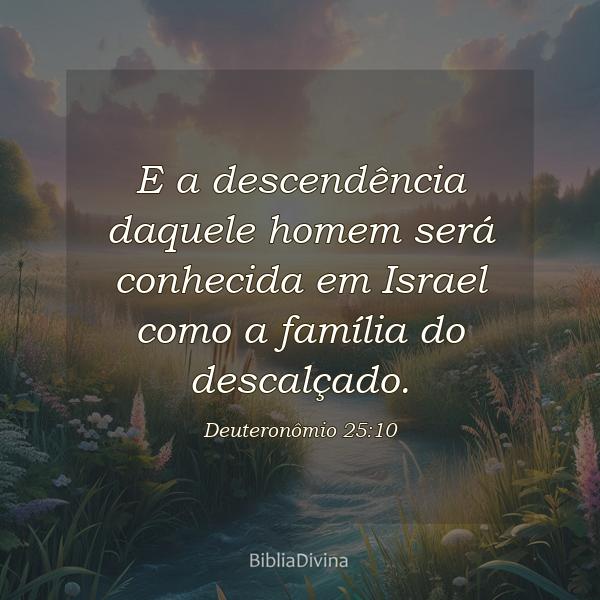 Deuteronômio 25:10