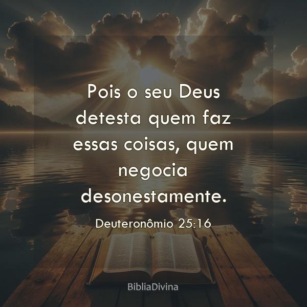 Deuteronômio 25:16