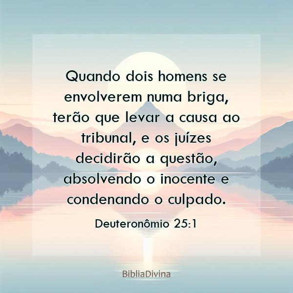 Deuteronômio 25:1