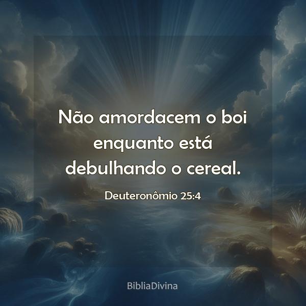 Deuteronômio 25:4