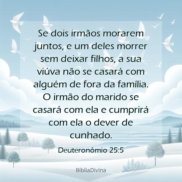 Deuteronômio 25:5