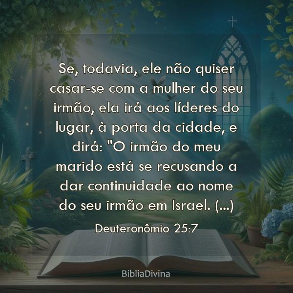 Deuteronômio 25:7