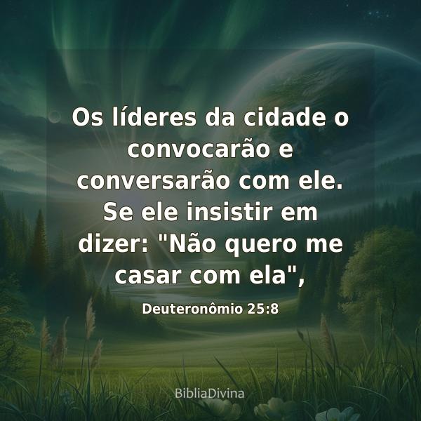 Deuteronômio 25:8