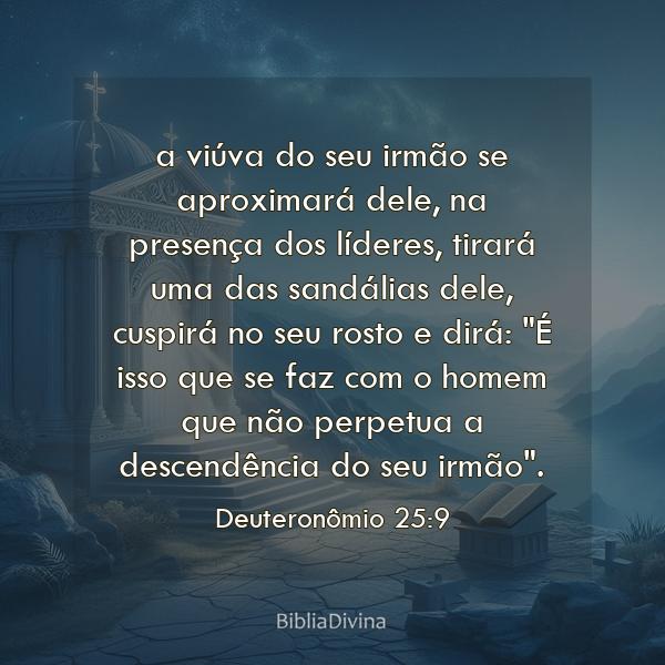 Deuteronômio 25:9