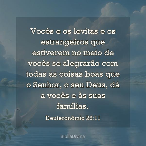 Deuteronômio 26:11