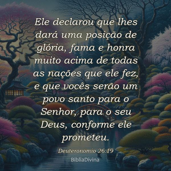 Deuteronômio 26:19