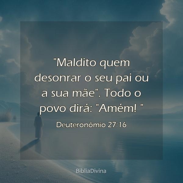 Deuteronômio 27:16