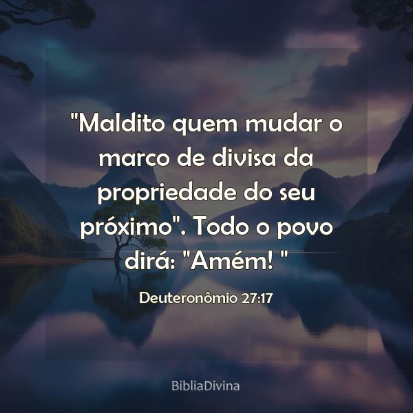 Deuteronômio 27:17