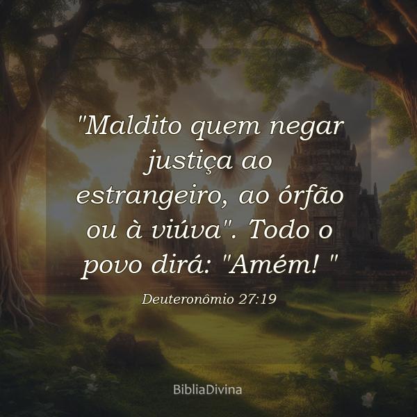 Deuteronômio 27:19