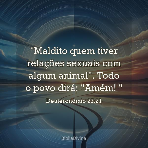 Deuteronômio 27:21