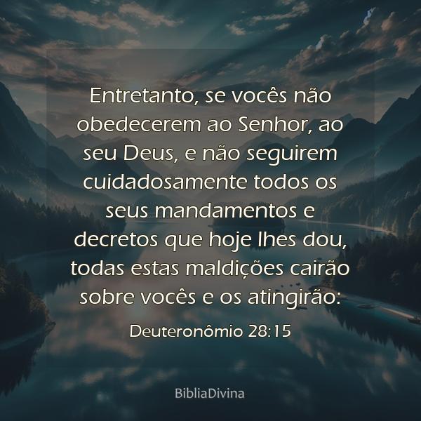 Deuteronômio 28:15