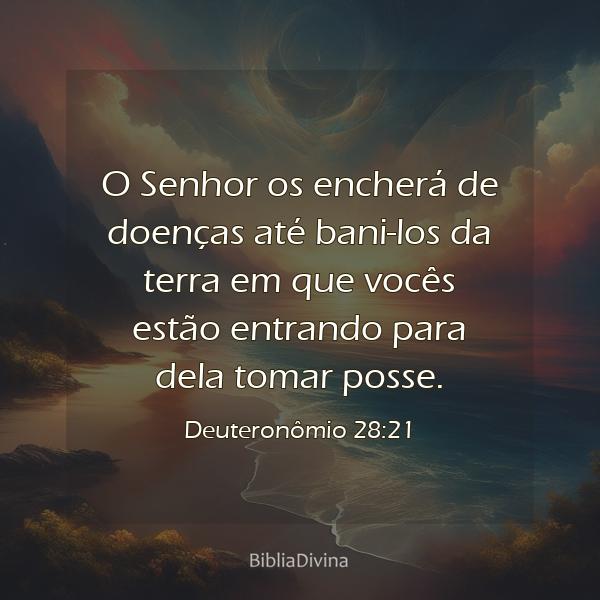 Deuteronômio 28:21