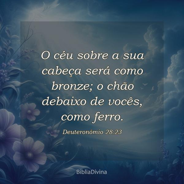 Deuteronômio 28:23