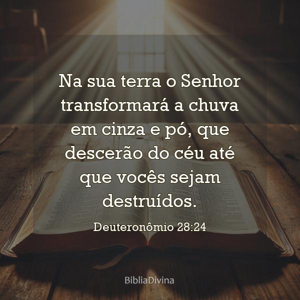 Deuteronômio 28:24