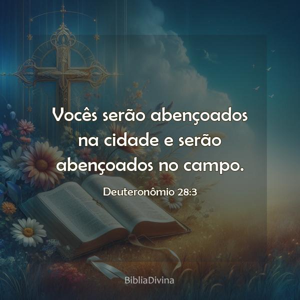 Deuteronômio 28:3