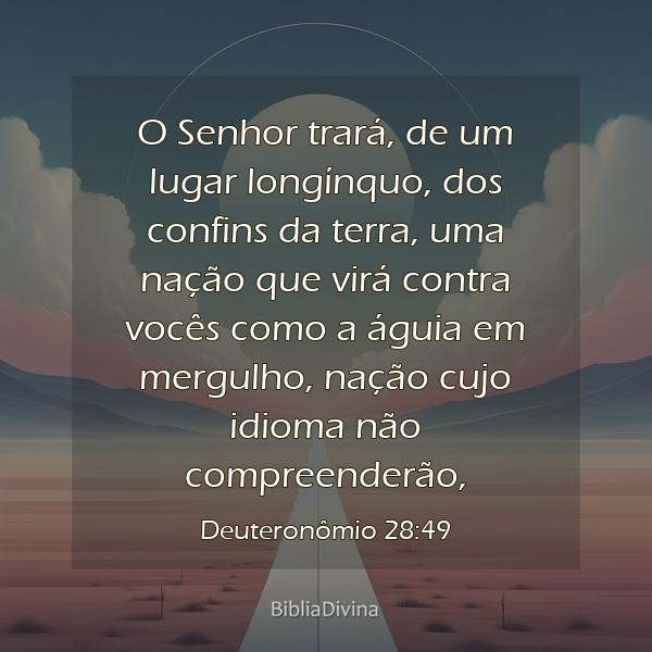 Deuteronômio 28:49