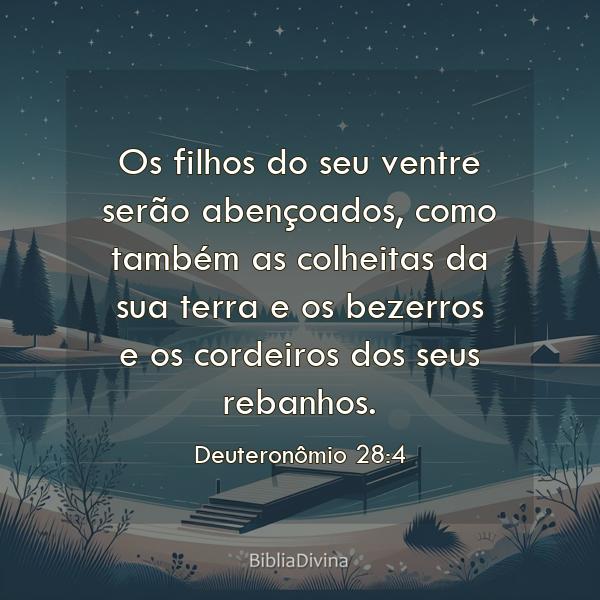 Deuteronômio 28:4