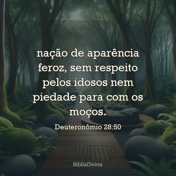 Deuteronômio 28:50