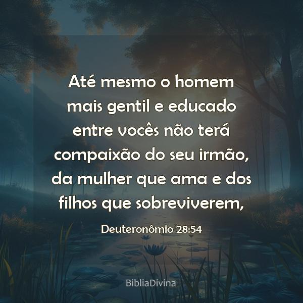 Deuteronômio 28:54