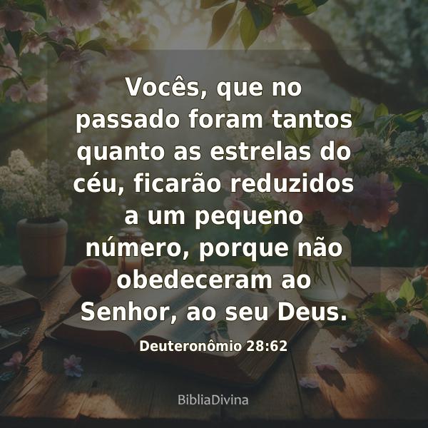 Deuteronômio 28:62