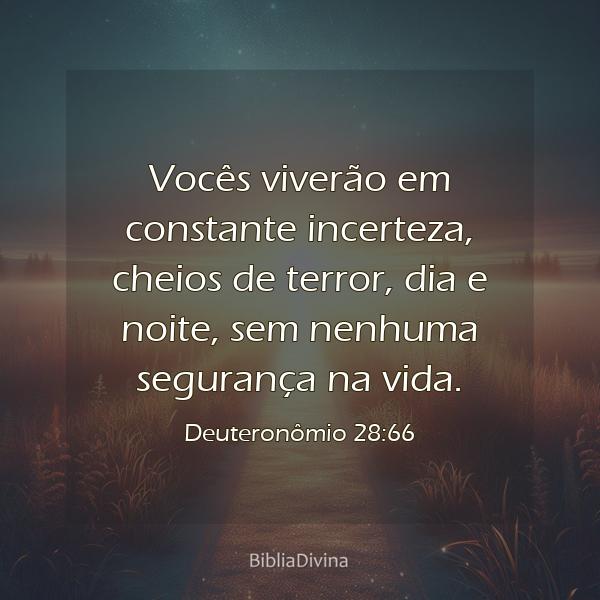 Deuteronômio 28:66