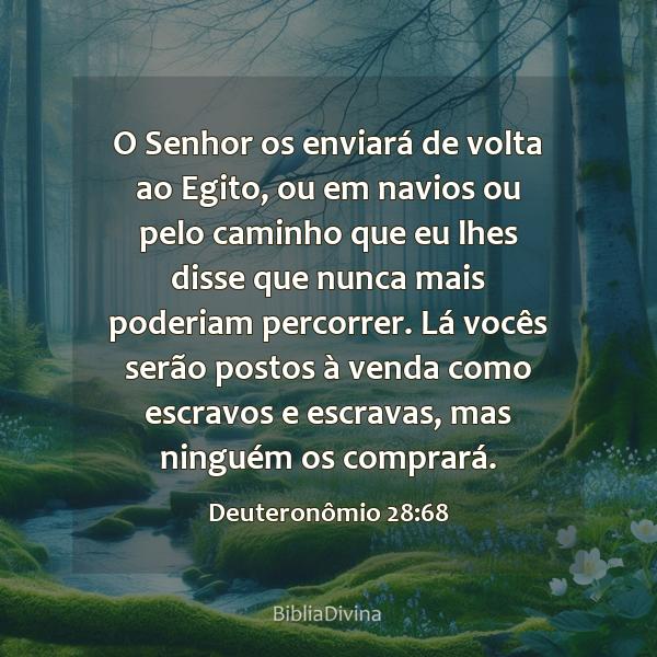 Deuteronômio 28:68