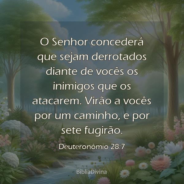 Deuteronômio 28:7