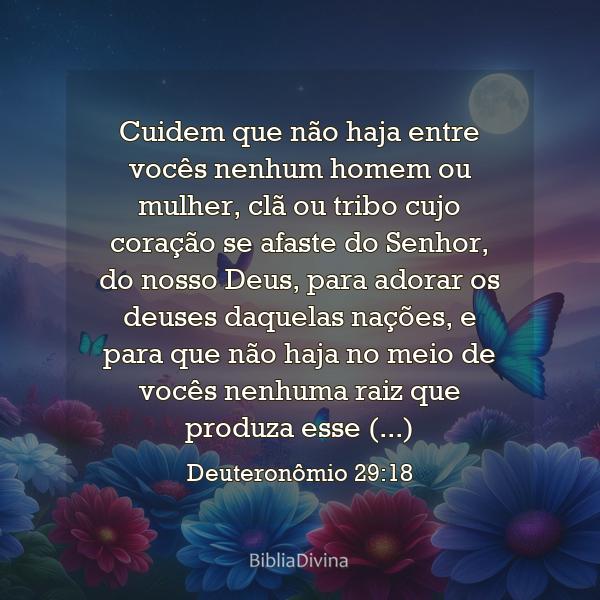 Deuteronômio 29:18