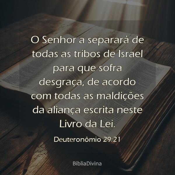 Deuteronômio 29:21