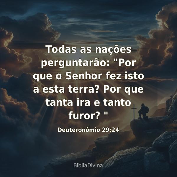 Deuteronômio 29:24