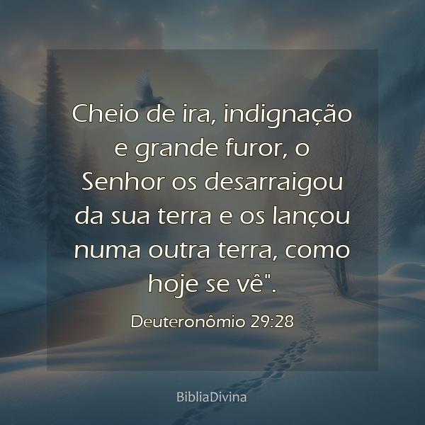 Deuteronômio 29:28