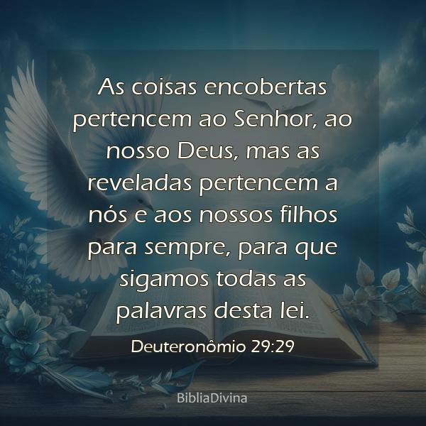 Deuteronômio 29:29