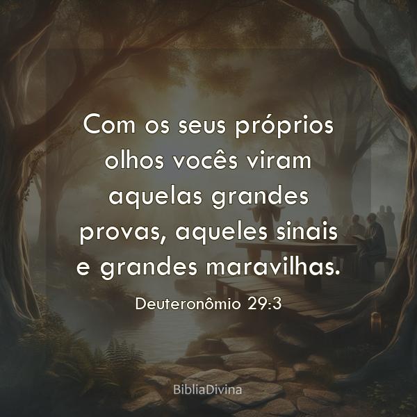 Deuteronômio 29:3