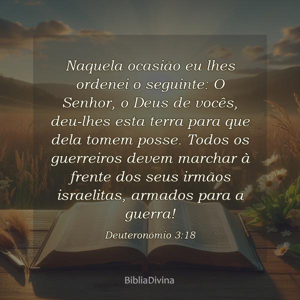 Deuteronômio 3:18