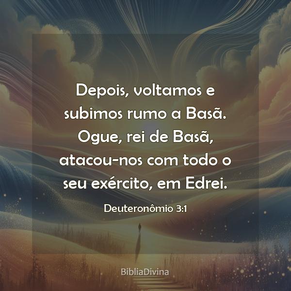 Deuteronômio 3:1