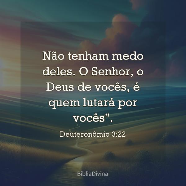 Deuteronômio 3:22