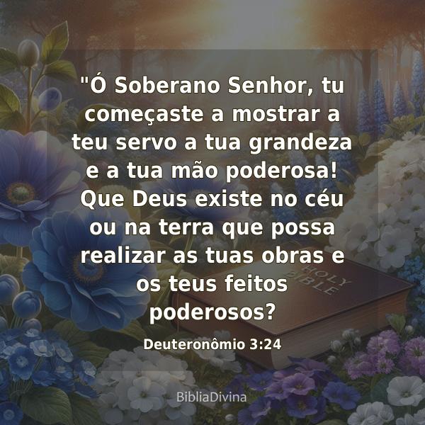 Deuteronômio 3:24