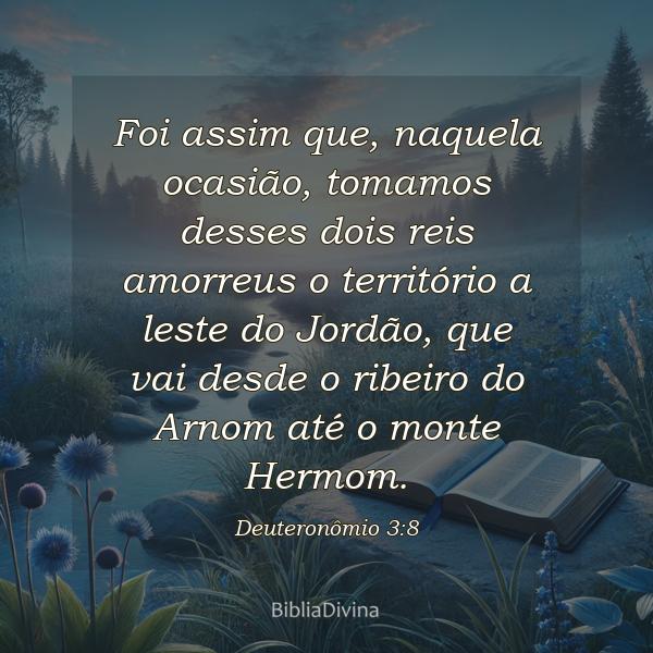 Deuteronômio 3:8