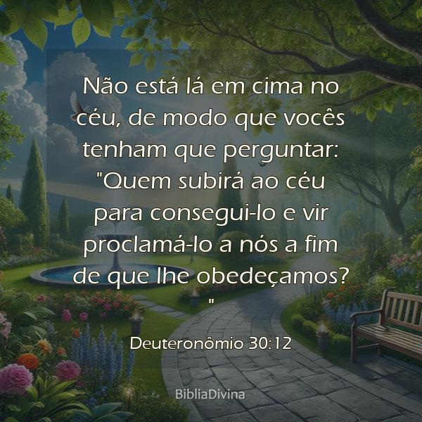 Deuteronômio 30:12