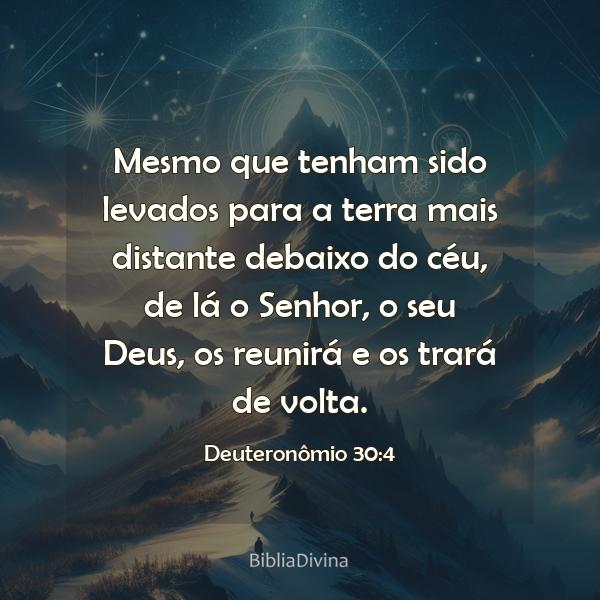 Deuteronômio 30:4